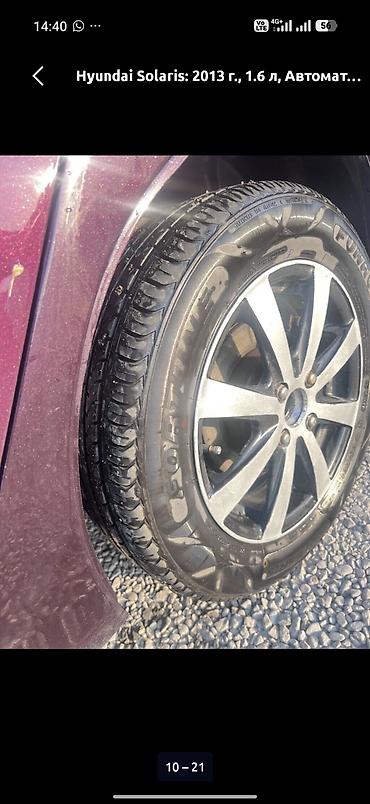 chevrole spark: Hyundai Solaris: 2013 г., 1.6 л, Автомат, Бензин, Седан — 9