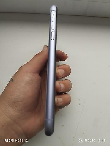 IPhone 11, Б/у, 128 ГБ, Deep Purple, Защитное стекло, 80 %