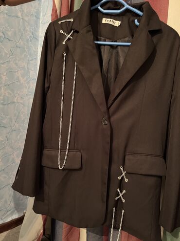 стильный пиджак: Пиджак, Классическая модель, L (EU 40)