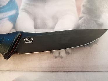 Lov i ribolov: Fiksni nož Eafengrow EF125 - Oštrica: drop-point profil, fabrički — 7