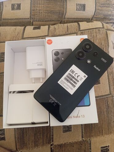 Xiaomi: Xiaomi Redmi Note 13, 256 GB, rəng - Qara, 
 İki sim kartlı