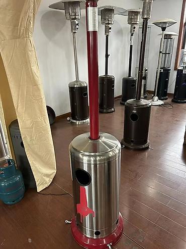 Газовые горелки: Уличные газовые обогреватели/факельные камины для террас и садов В — 10