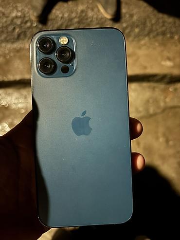 apple iphone x: IPhone 12 Pro, Pacific Blue, Face ID — 3
