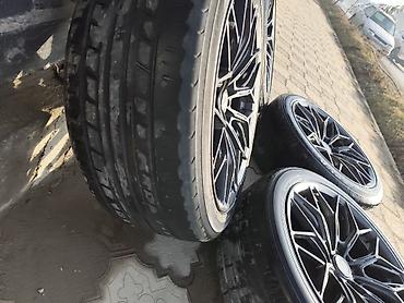 Диски: Литые Диски R 18 Комплект, отверстий - 5, Б/у — 6