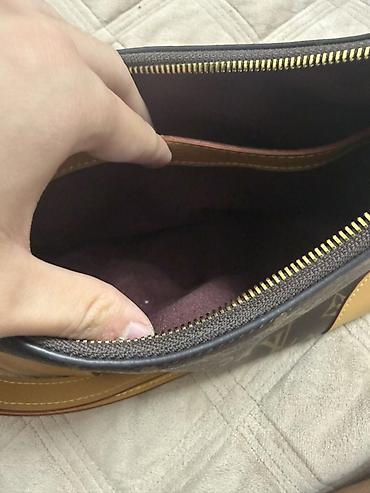 pari: Сумка Louis Vuitton Monogram (коричневый канвас) кожаная брендовая не — 4
