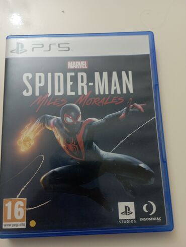 Video oyunlar və konsollar: Marvel's Spider-Man, İşlənmiş Disk, PS5 (Sony PlayStation 5), Ünvandan götürmə