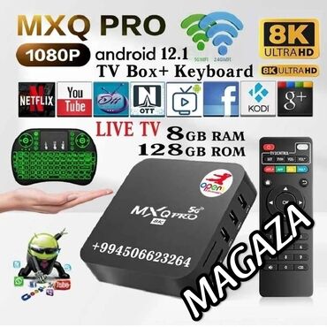 ТВ и видео: Новый Смарт ТВ приставка TV box 1 ГБ / Android, Самовывоз, Бесплатная доставка, Платная доставка