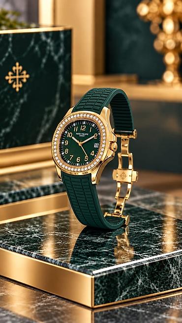 patek phlippe saat: Yeni, Qol saatı, Patek Phillipe, rəng - Yaşıl — 2