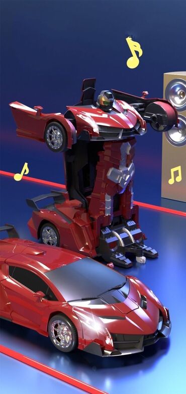 Oyuncaqlar: Ən böyük model trasnformers maşın Pult ve saatla idarə etmə Diqqət — 4