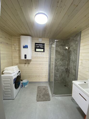 Посуточная аренда домов: 80 м², 3 комнаты, Утепленный, Теплый пол, Видеонаблюдение — 9