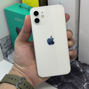 айфон 6плус: IPhone 12, Б/у, 128 ГБ, Белый, 82 %