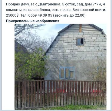 купить дом село ленинское: Дача, 49 м², 4 комнаты, Собственник, ПСО (под самоотделку)