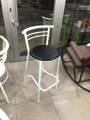 Restoran mebeli: Bar oturacaqlari zavod istehsalidir qalin demirlidir oturacaq hisse — 16