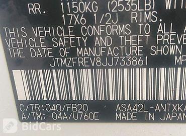 Toyota: Toyota RAV4: 2018 г., 2.5 л, Автомат, Бензин, Кроссовер — 3