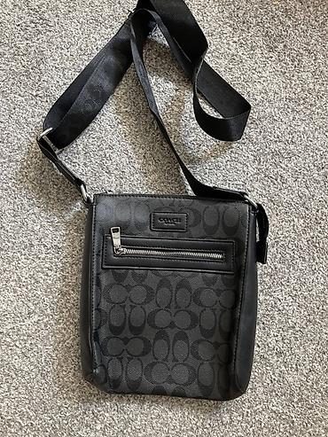kipling monkey: Сумка через плечо Coach (модель с фирменным монограммным принтом — 1