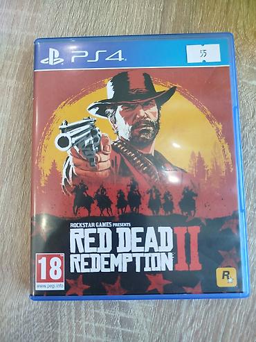 playstation sükan: PS4 oyunu: Red Dead Redemption II - Platforma: PlayStation 4 (disk — 1