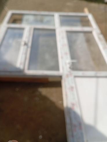 plastik qapi pencere kreditle: Plastik pəncərə və qapı dəsti - Material: PVC profil (üzərində — 9