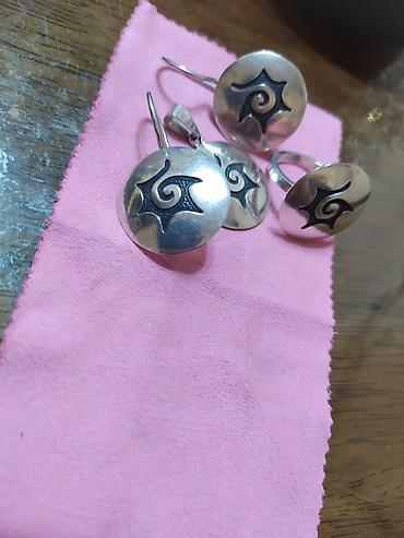 Серебряные наборы украшений: Набор украшений, Проба 925, Женские, Новый — 8