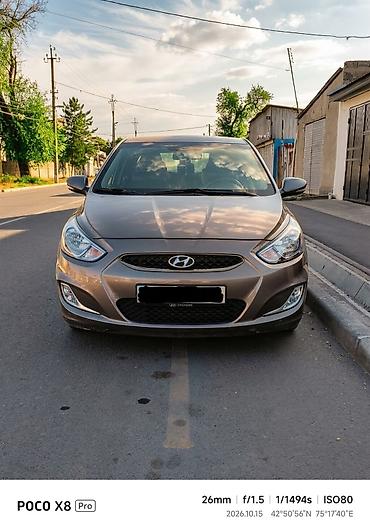 hundai accent: Hyundai Accent: 2017 г., 1.4 л, Вариатор, Бензин, Седан — 1