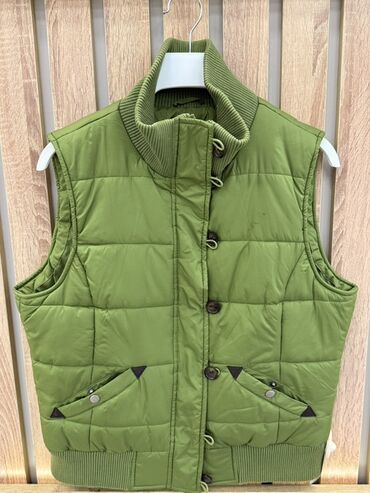Bentley: İki ədəd qadın quilted jilet dəsti 1) Esprit Alman Brendi– yaşıl -