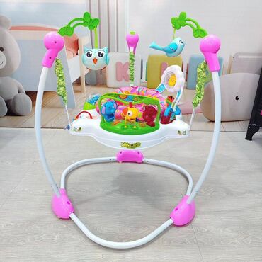 Uşaqlar üçün digər mallar: Fisher-Price Jumperoo Körpə Fəaliyyət Mərkəzi, İşıqlar Səslər və