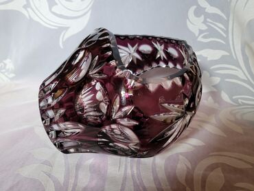 Kante: Korpa rucni rad,Nachtmann kristal,led kristal Nemacka iz 70ih — 16