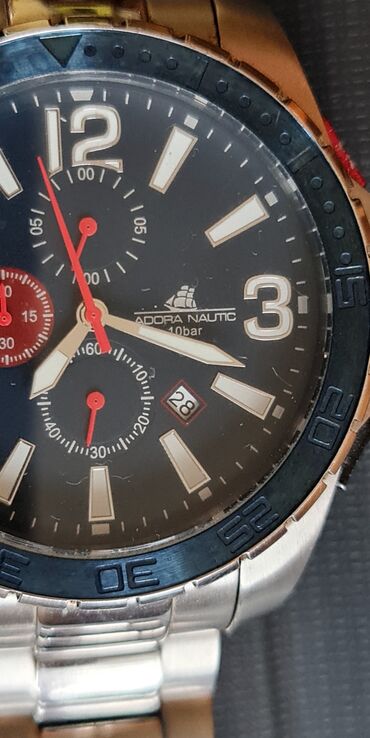 Ručni satovi: Muški ručni sat Adora Nautic - Kućište i narukvica od nerđajućeg — 10