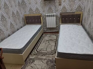 yataq mebelleri ve qiymetleri: Новый, Односпальная кровать, Без подьемного механизма, С матрасом, Без выдвижных ящиков, Турция