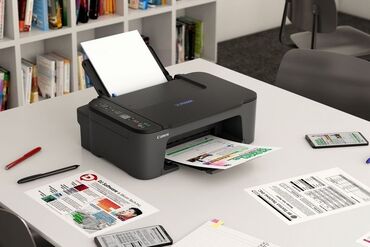 printer alıram: Yeni̇. Canon E3440 wifi printer həm rəngli həm ağ qara.Yeni bağlı