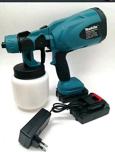 co2 kemppi: Makita akumulatorski pištolj za farbanje 800w + dve baterije Cena — 2