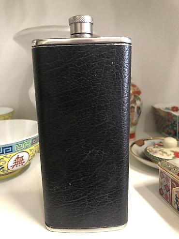 Винтажный английский флакон для Виски, Коньяка, Водки и т д