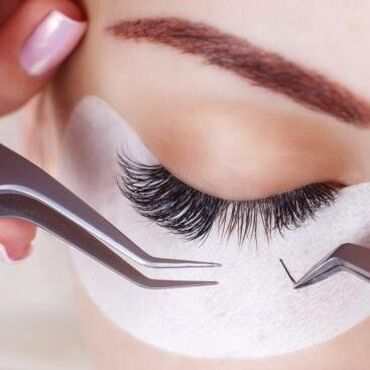 наращивание ресниц с выездом на дом: Кирпиктер, Классика, Гипоаллергендик материалдар