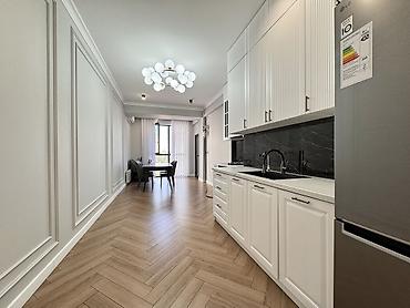 Батирлерди ижарага берүү: A brand-new 2-bedroom apartment is available for long-term rent in the — 6