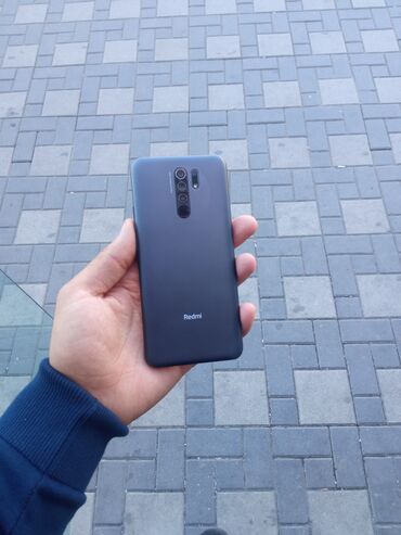 Xiaomi: Xiaomi Redmi 9, 32 GB, rəng - Boz, 
 Düyməli, Barmaq izi, İki sim kartlı