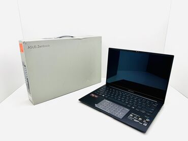купить ноутбук макбук бу: Ультрабук, Asus, 32 ГБ ОЗУ, AMD Ryzen 7, 14 ", Новый, Для несложных задач, память SSD