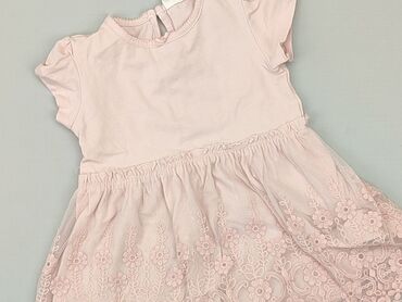 sukienki białe letnie allegro: Dress, H&M, 9-12 months, condition - Very good