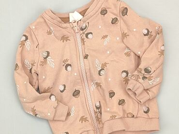 biały sweterek dla niemowlaka: Bluza, So cute, 6-9 m, stan - Bardzo dobry