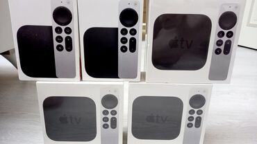 televizor arxasi: Yeni Smart TV boks Apple TV 128 GB, Apple tvOS, Ünvandan götürmə