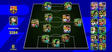 Maskalar, eynəklər: EFootball mobile hesabı tek bağ