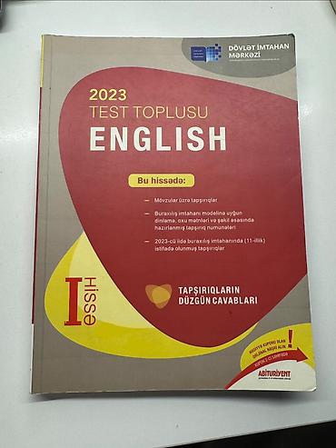 Testlər: İngilis dili Testlər 11-ci sinif, DİM, 1-ci hissə, 2023 il — 1