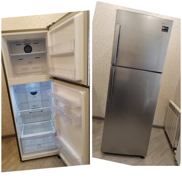 samsung r 25: Б/у Холодильник Samsung, No frost, Двухкамерный, цвет - Серый