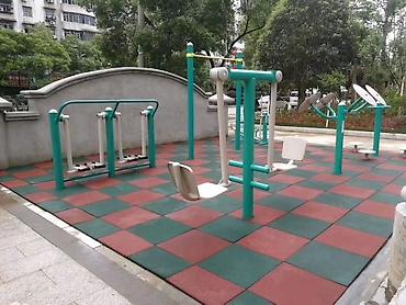 Резиновые бесшовные покрытия: Резиновая плитка для уличных и внутренних покрытий - Тип: модульные — 9