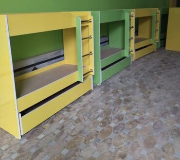 Детские шкафы: Мебель для садика Кровать для садика Шкаф для садика Стол для — 13