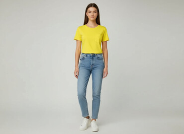 zalando t shirty guess: Cropp, Футболка жіноча, розмір S