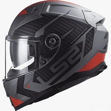 alpha: LS2 integralna kaciga za motocikl, modernog dizajna u sivoj, crnoj i — 1
