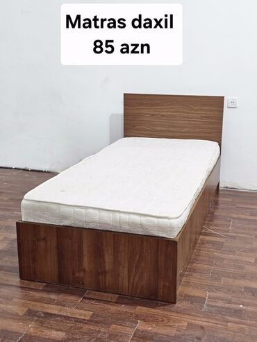 tek adamliq kravatlar: Односпальная кровать, Без подьемного механизма, С матрасом, Без выдвижных ящиков
