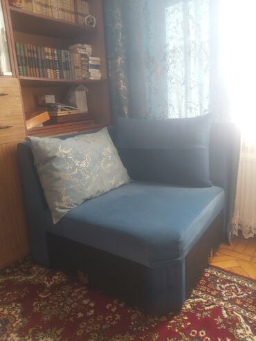 Kreslolar: İşlənmiş, Kreslo-oturacaq, Parça, Çatdırılma yoxdur — 6