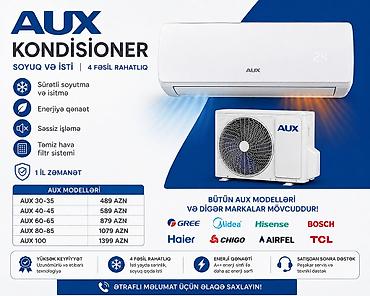 avto kondisioner: AUX Kondisionerlər Endirimli Qiymətlərlə! ❄️🔥 Eviniz və ofisiniz üçün — 2