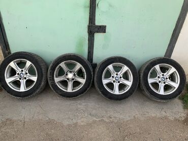 Колеса в сборе: Колеса в сборе 225 / 55 / R 16, Зима, Б/у, Комплект, Легковые, Литые, отверстий - 5