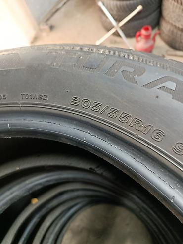 w210 e280: Шины 205 / 55 / R 16, Лето, Б/у, Комплект, Легковые, Япония, Bridgestone — 3